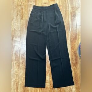 H&M petite wide leg dress pants
